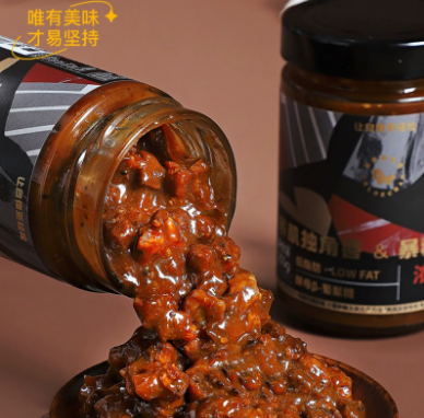 暴肌独角兽暴粒牛肉酱(浓郁黑椒味)